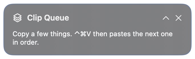 Pastrix Clip Queue, ready to paste copied items in order